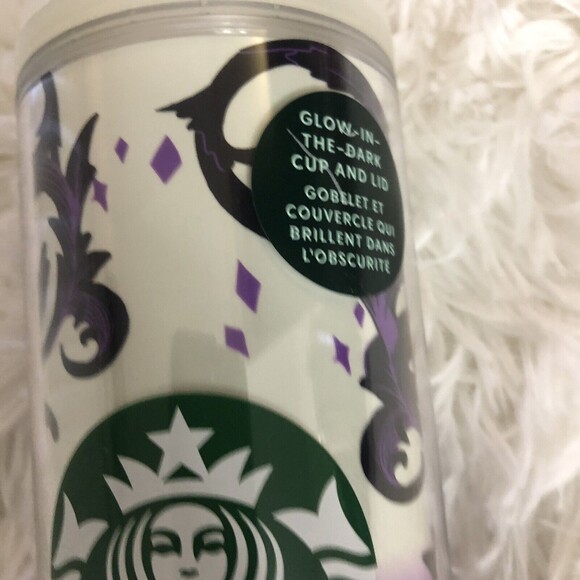 New Starbucks Halloween 2021 Glow In The Dark Fall Tumbler - Picture 2 of 4